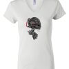 Women's Short Sleeve V-Neck T-Shirt Thumbnail