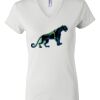 Women's Short Sleeve V-Neck T-Shirt Thumbnail