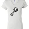 Women's Short Sleeve V-Neck T-Shirt Thumbnail