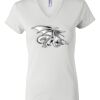 Women's Short Sleeve V-Neck T-Shirt Thumbnail