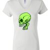 Women's Short Sleeve V-Neck T-Shirt Thumbnail