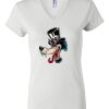 Women's Short Sleeve V-Neck T-Shirt Thumbnail