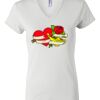 Women's Short Sleeve V-Neck T-Shirt Thumbnail