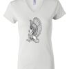 Women's Short Sleeve V-Neck T-Shirt Thumbnail