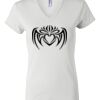 Women's Short Sleeve V-Neck T-Shirt Thumbnail