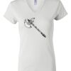 Women's Short Sleeve V-Neck T-Shirt Thumbnail