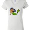 Women's Short Sleeve V-Neck T-Shirt Thumbnail