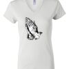 Women's Short Sleeve V-Neck T-Shirt Thumbnail