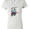 Women's Short Sleeve V-Neck T-Shirt Thumbnail