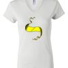 Women's Short Sleeve V-Neck T-Shirt Thumbnail