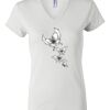 Women's Short Sleeve V-Neck T-Shirt Thumbnail