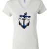 Women's Short Sleeve V-Neck T-Shirt Thumbnail