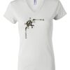 Women's Short Sleeve V-Neck T-Shirt Thumbnail