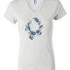 Women's Short Sleeve V-Neck T-Shirt Thumbnail