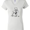 Women's Short Sleeve V-Neck T-Shirt Thumbnail