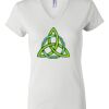 Women's Short Sleeve V-Neck T-Shirt Thumbnail