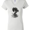 Women's Short Sleeve V-Neck T-Shirt Thumbnail