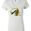 Women's Short Sleeve V-Neck T-Shirt Thumbnail