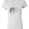 Women's Short Sleeve V-Neck T-Shirt Thumbnail