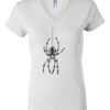 Women's Short Sleeve V-Neck T-Shirt Thumbnail