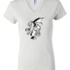 Women's Short Sleeve V-Neck T-Shirt Thumbnail