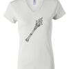 Women's Short Sleeve V-Neck T-Shirt Thumbnail