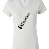 Women's Short Sleeve V-Neck T-Shirt Thumbnail