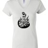 Women's Short Sleeve V-Neck T-Shirt Thumbnail