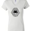 Women's Short Sleeve V-Neck T-Shirt Thumbnail