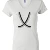 Women's Short Sleeve V-Neck T-Shirt Thumbnail