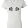 Women's Short Sleeve V-Neck T-Shirt Thumbnail