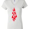 Women's Short Sleeve V-Neck T-Shirt Thumbnail