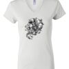 Women's Short Sleeve V-Neck T-Shirt Thumbnail