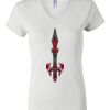 Women's Short Sleeve V-Neck T-Shirt Thumbnail