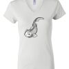 Women's Short Sleeve V-Neck T-Shirt Thumbnail