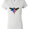 Women's Short Sleeve V-Neck T-Shirt Thumbnail