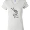 Women's Short Sleeve V-Neck T-Shirt Thumbnail