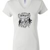 Women's Short Sleeve V-Neck T-Shirt Thumbnail