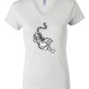 Women's Short Sleeve V-Neck T-Shirt Thumbnail