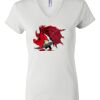 Women's Short Sleeve V-Neck T-Shirt Thumbnail