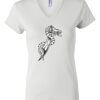 Women's Short Sleeve V-Neck T-Shirt Thumbnail