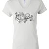 Women's Short Sleeve V-Neck T-Shirt Thumbnail