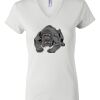 Women's Short Sleeve V-Neck T-Shirt Thumbnail