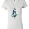 Women's Short Sleeve V-Neck T-Shirt Thumbnail