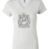 Women's Short Sleeve V-Neck T-Shirt Thumbnail