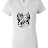 Women's Short Sleeve V-Neck T-Shirt Thumbnail