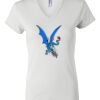 Women's Short Sleeve V-Neck T-Shirt Thumbnail