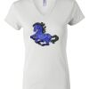 Women's Short Sleeve V-Neck T-Shirt Thumbnail