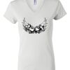 Women's Short Sleeve V-Neck T-Shirt Thumbnail