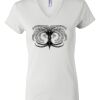 Women's Short Sleeve V-Neck T-Shirt Thumbnail